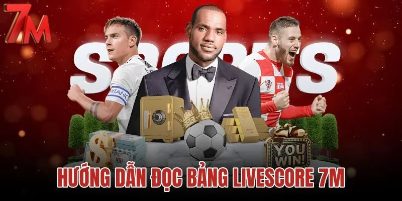Hướng dẫn đọc bảng livescore 7M